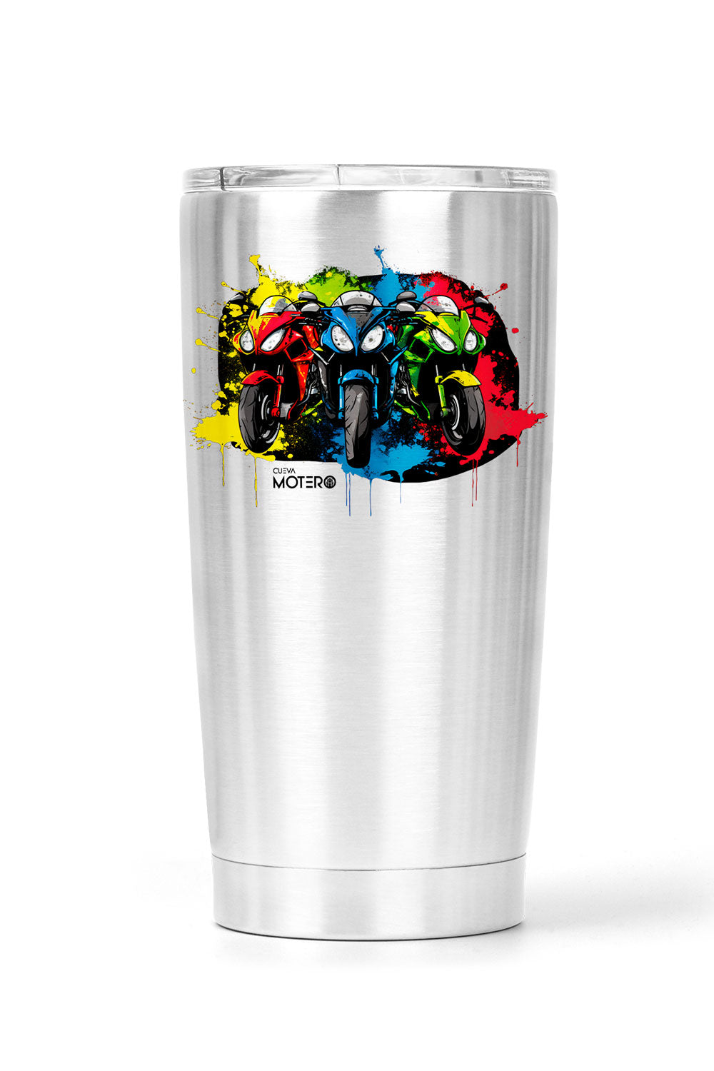 Termo tipo viajero de acero con capacidad de 20 oz Diseño 18