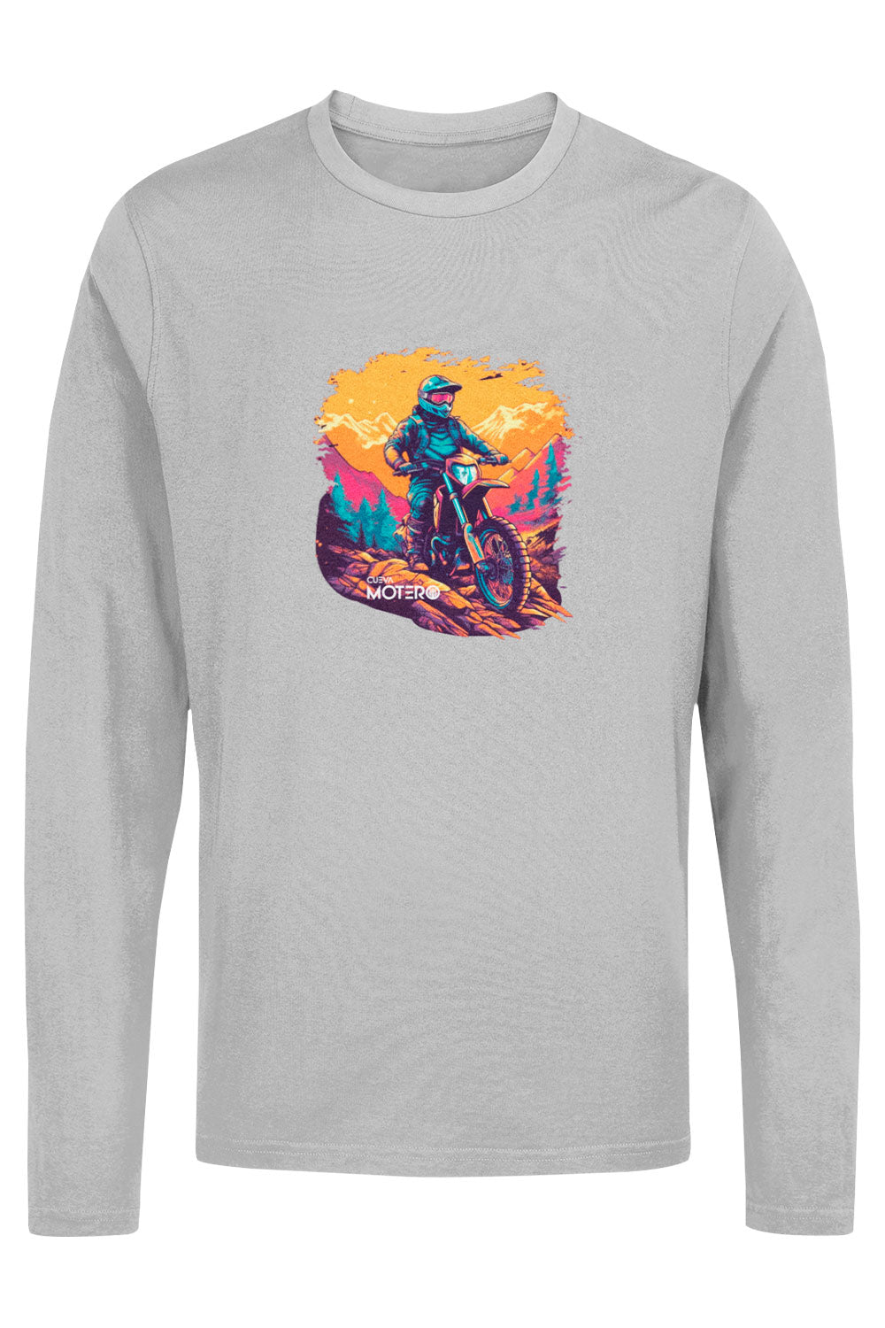 Playera hombre manga larga de algodón Diseño 2