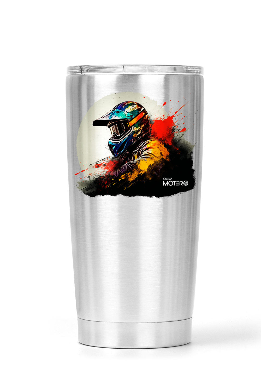 Termo tipo viajero de acero con capacidad de 20 oz Diseño 49