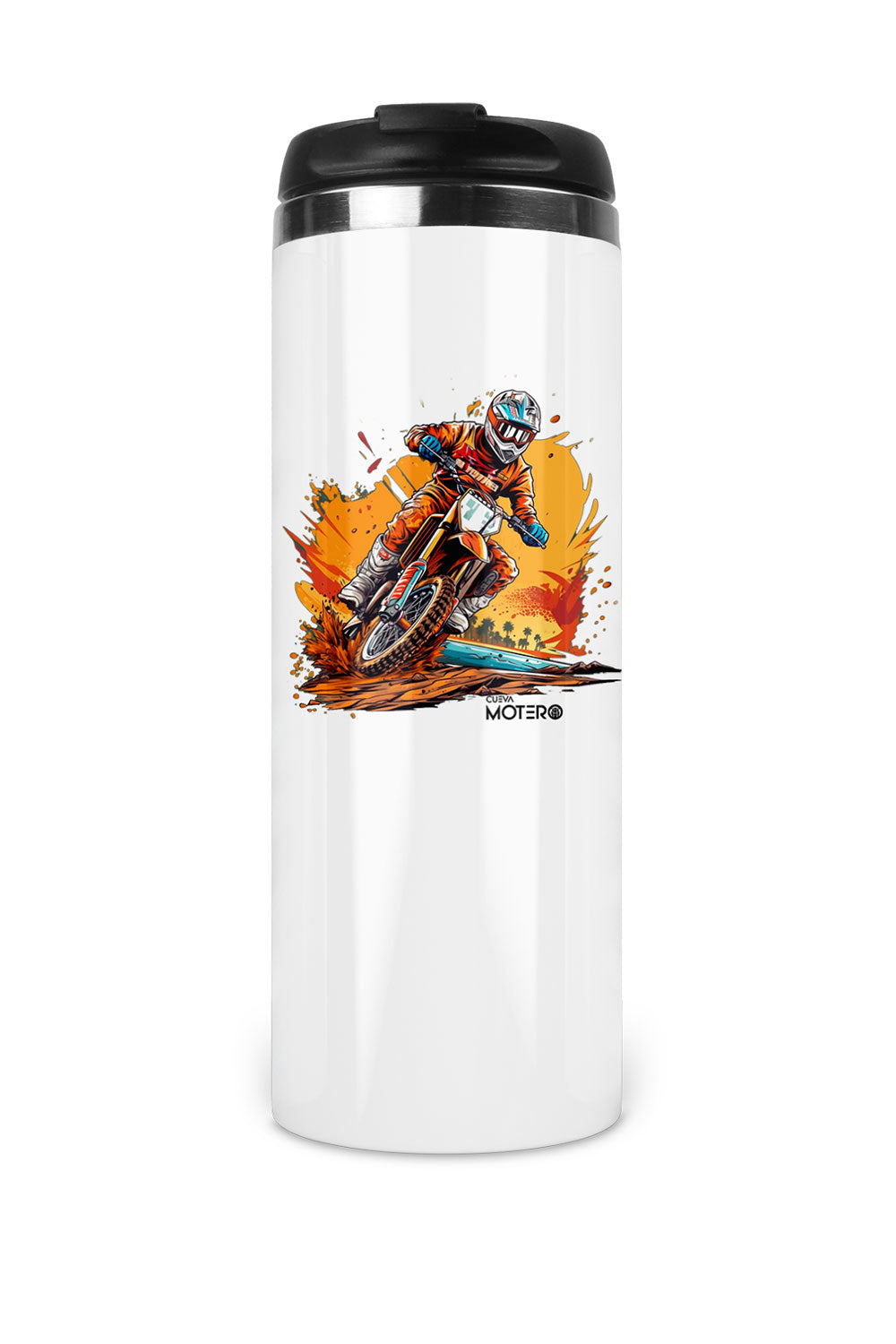 Termo acero tipo Starbucks con Diseño 5