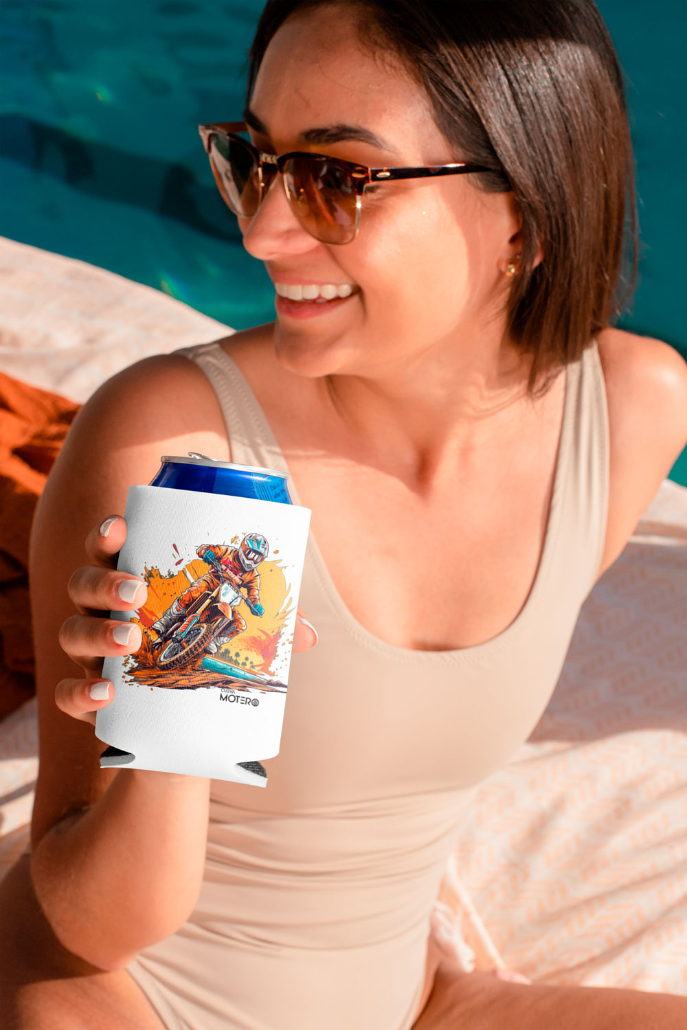 6 Coolers de neopreno Diseño 5 (Paquete con 6)