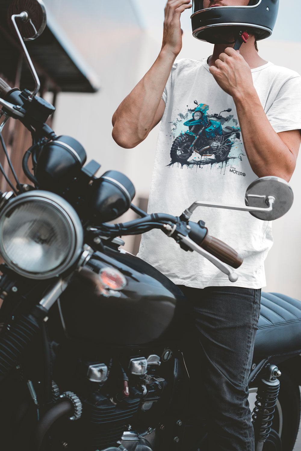 Playera de algodón para hombre diseño 53