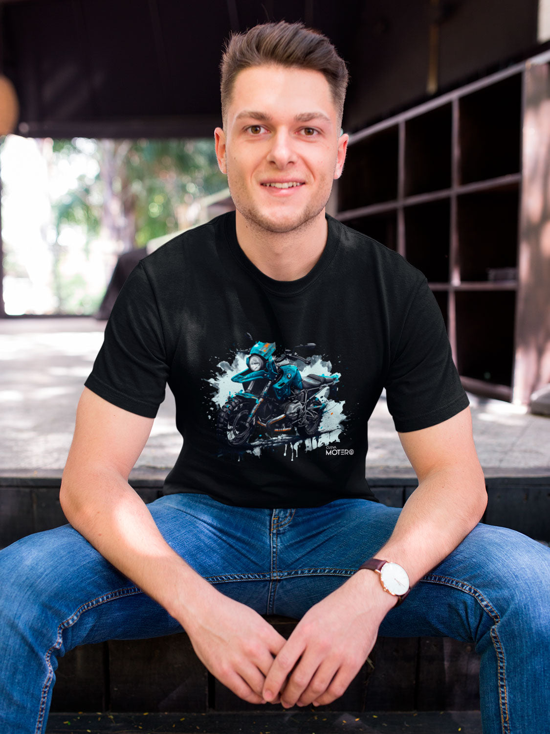 Playera de algodón para hombre diseño 53