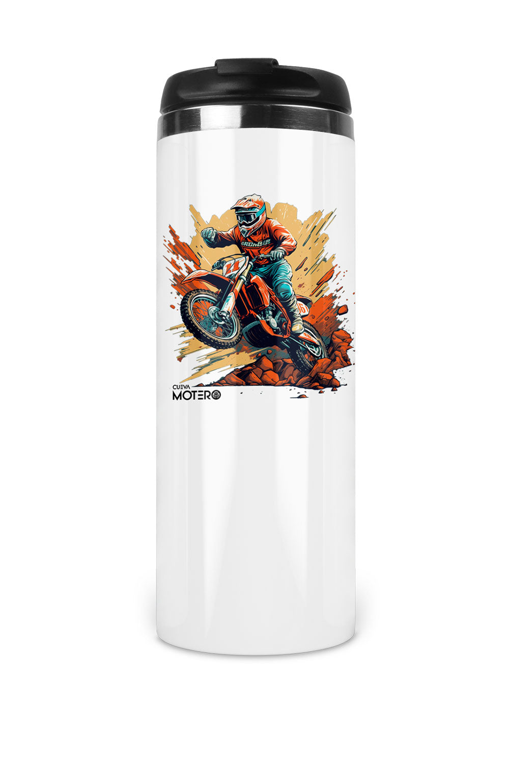Termo acero tipo Starbucks con Diseño 6