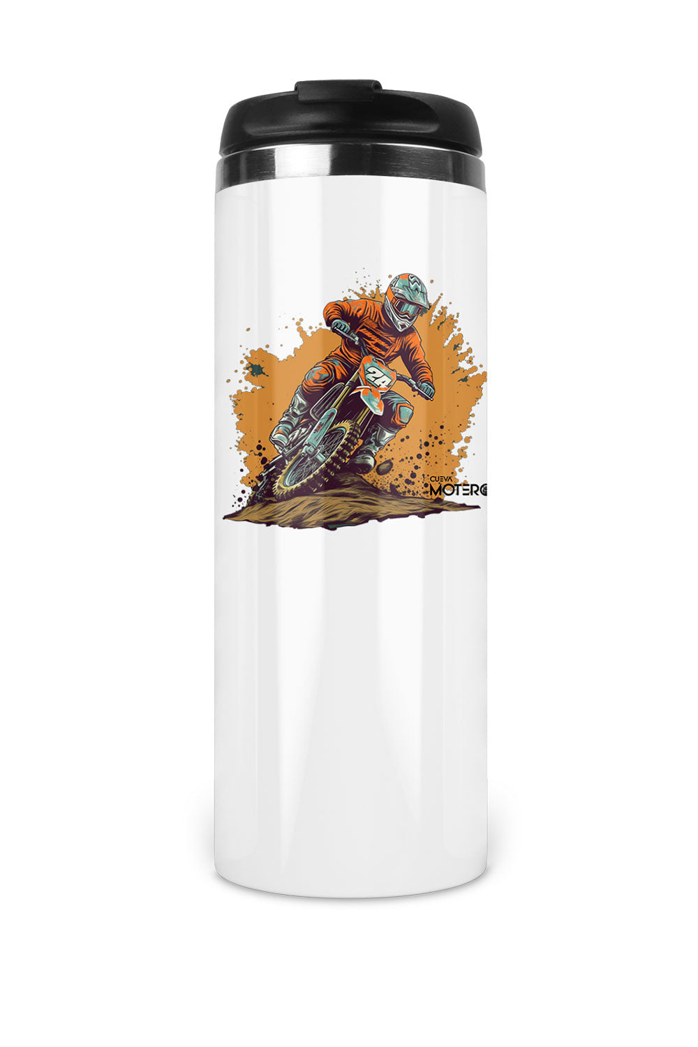 Termo acero tipo Starbucks con Diseño 7