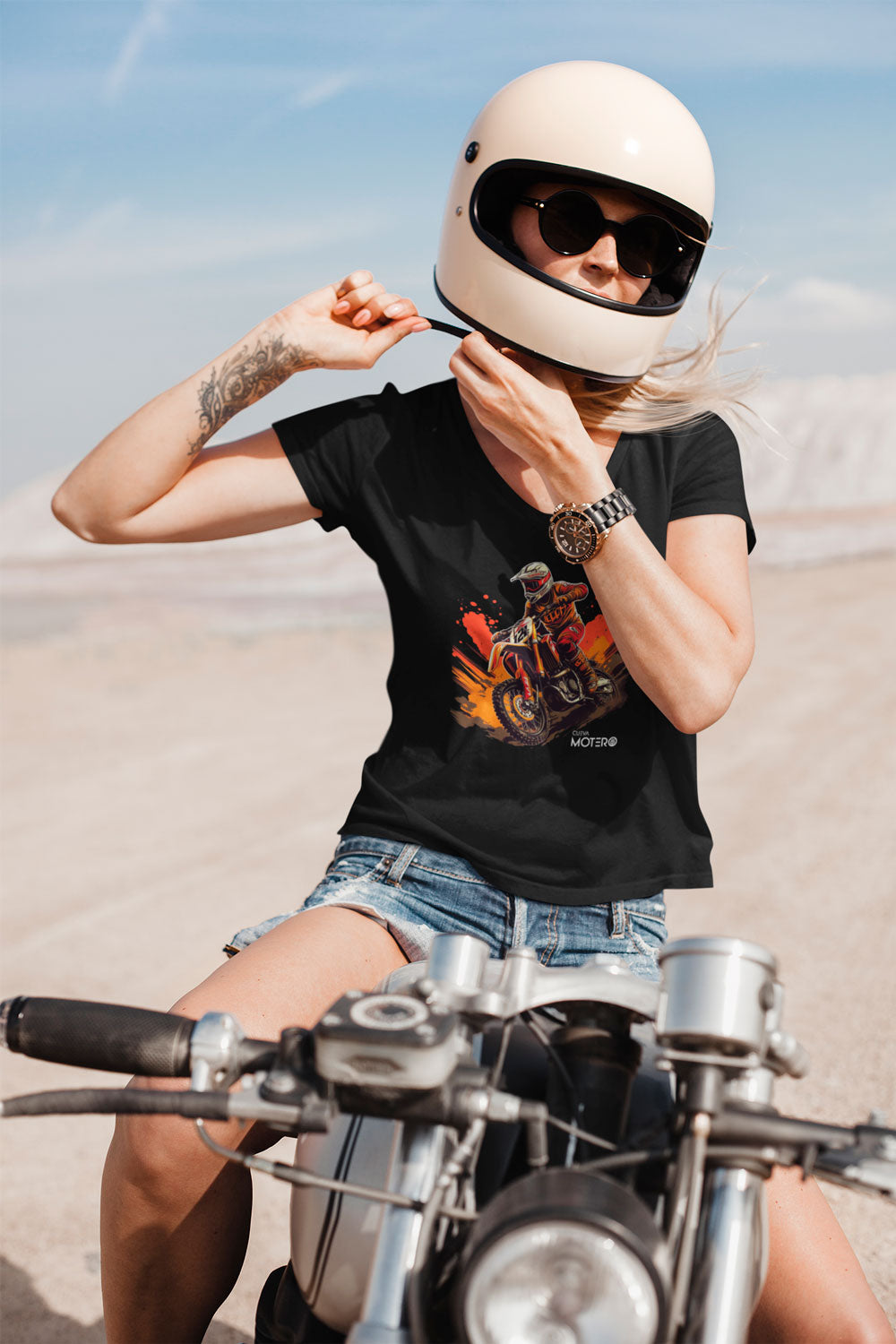 Playera algodón para mujer diseño 8