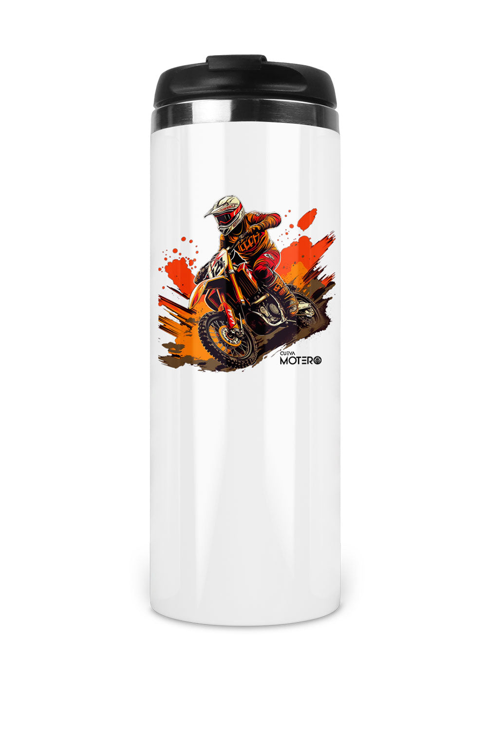Termo acero tipo Starbucks con Diseño 8