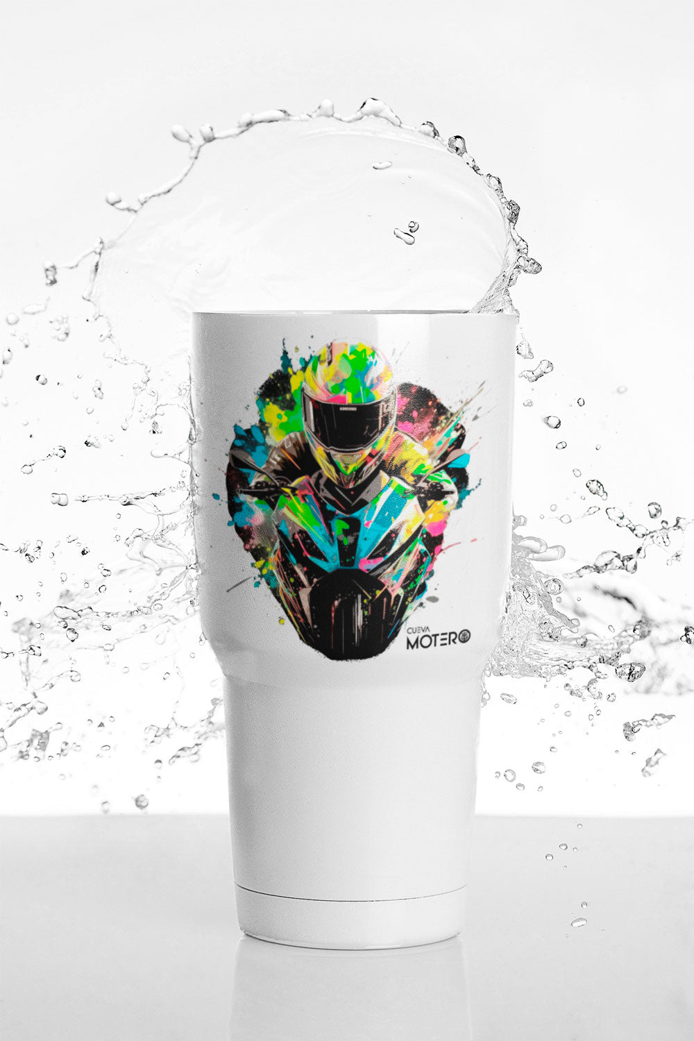 Termo tipo viajero de acero doble con capacidad de 20 oz Diseño 83