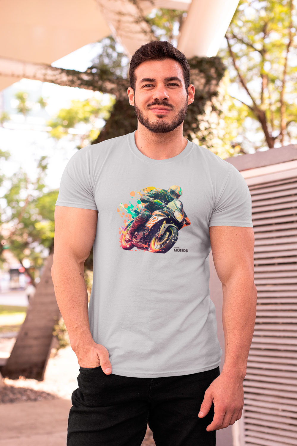 Playera de algodón para hombre diseño 91