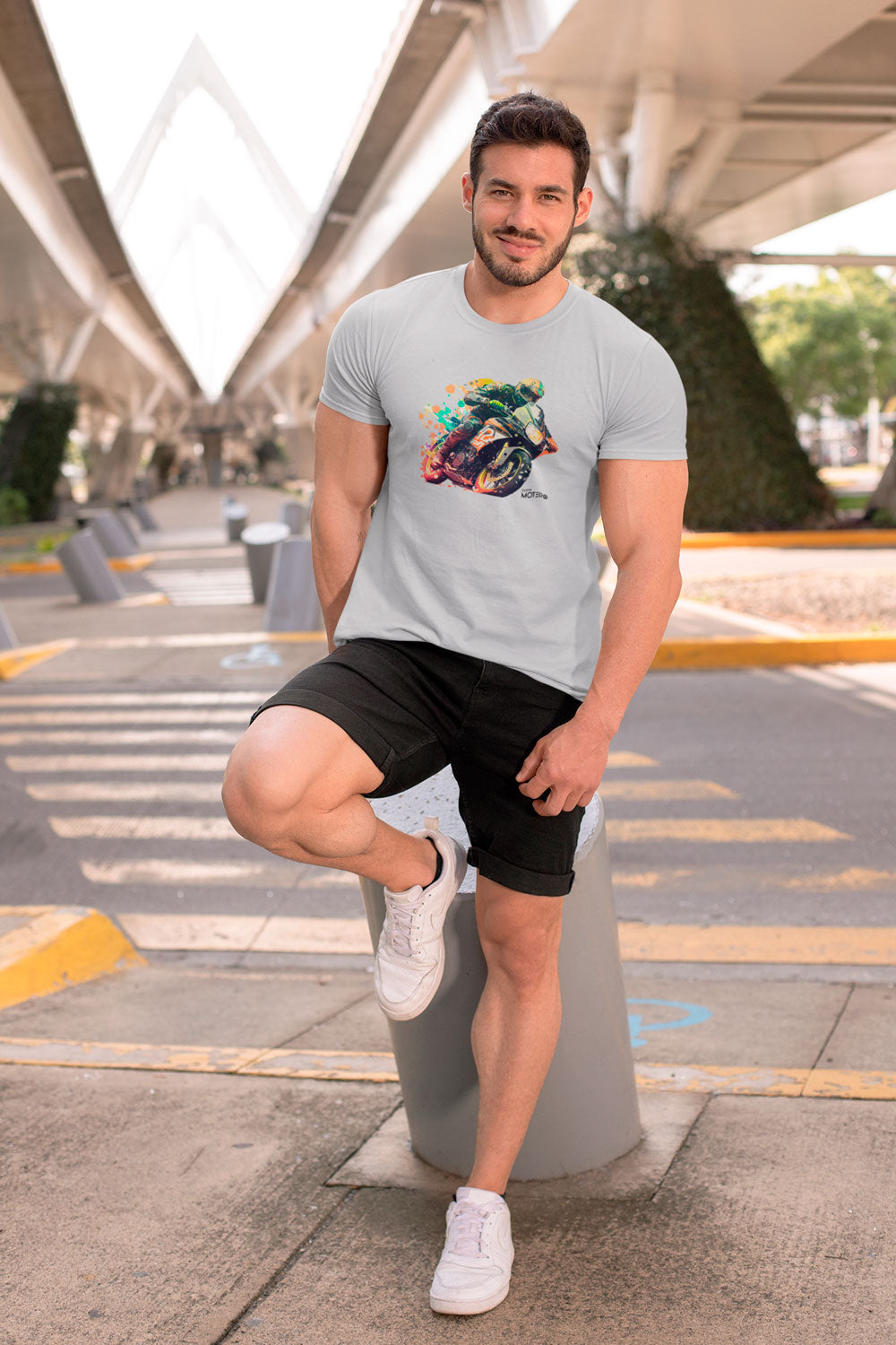 Playera de algodón para hombre diseño 91