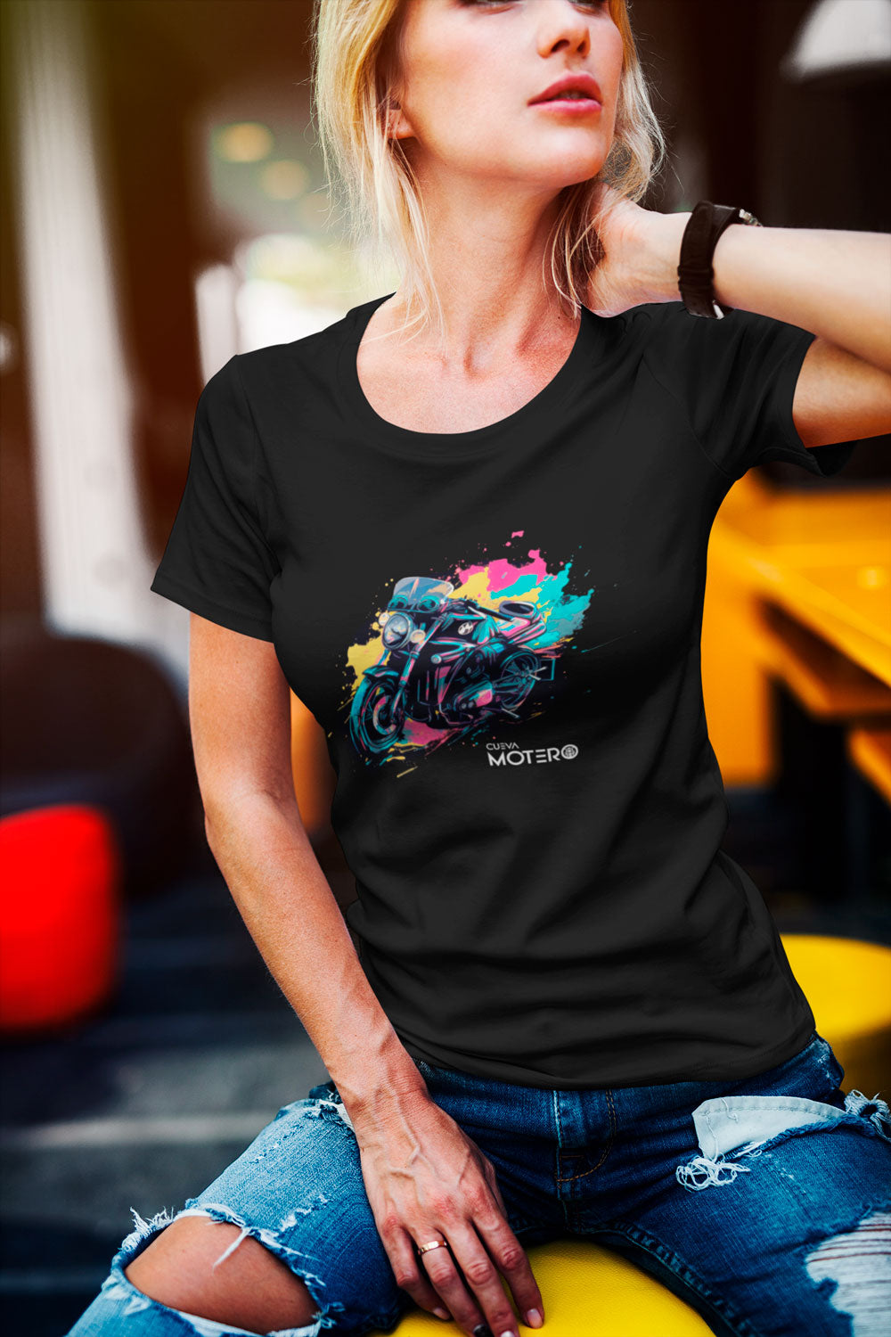 Playera algodón para mujer diseño 99