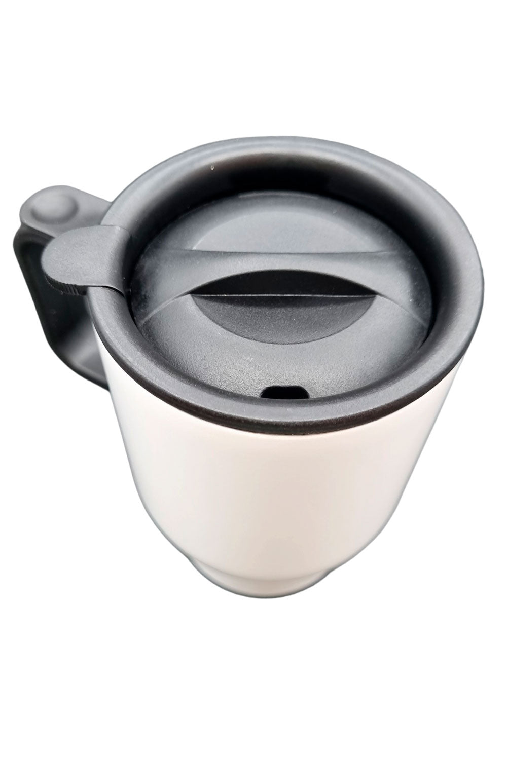 Termo acero con asa de plástico negro, capacidad de 16 oz Diseño 159