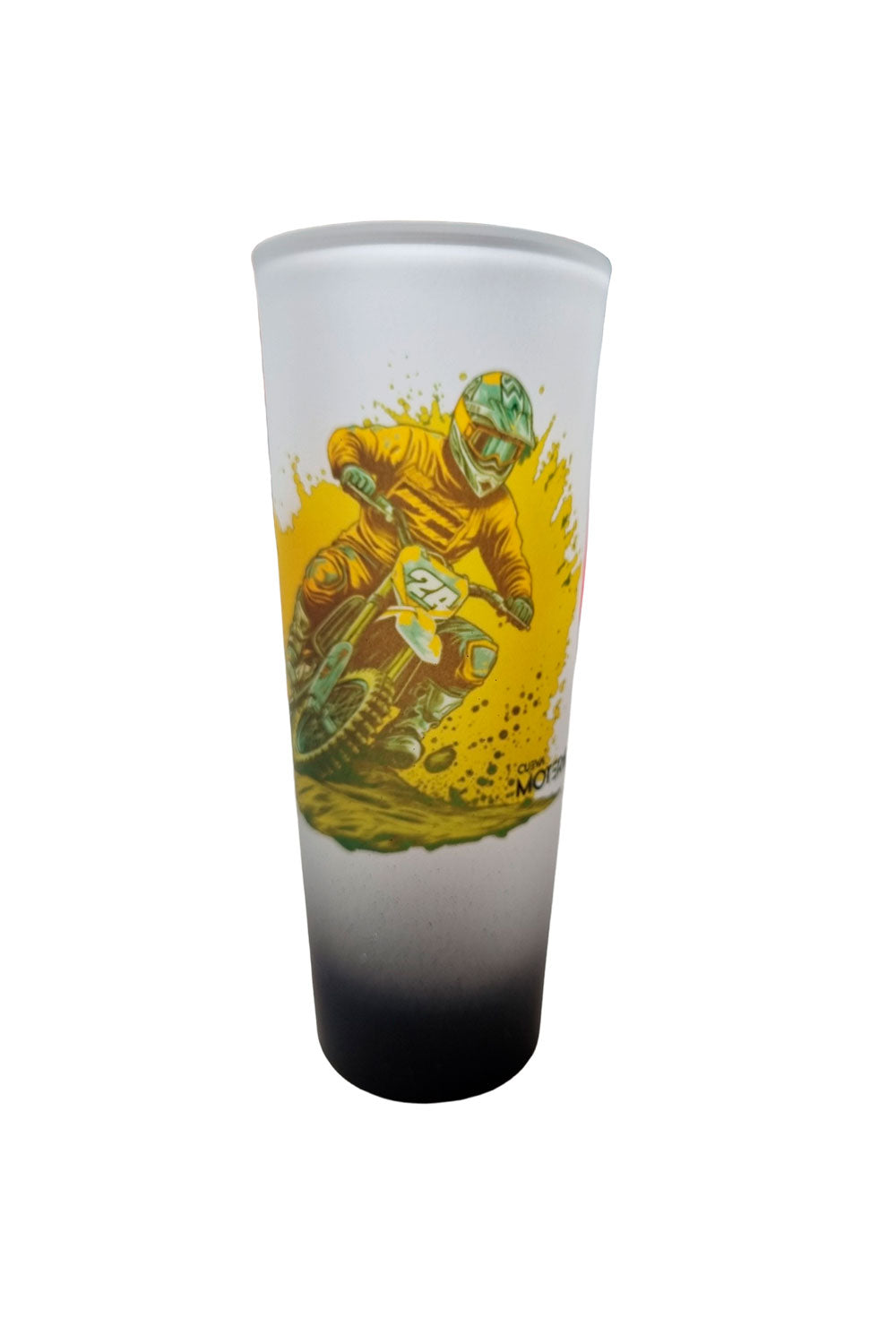 6 Tequileros de vidrio glaseado 2.5 oz Diseño 7 (Paquete con 6)