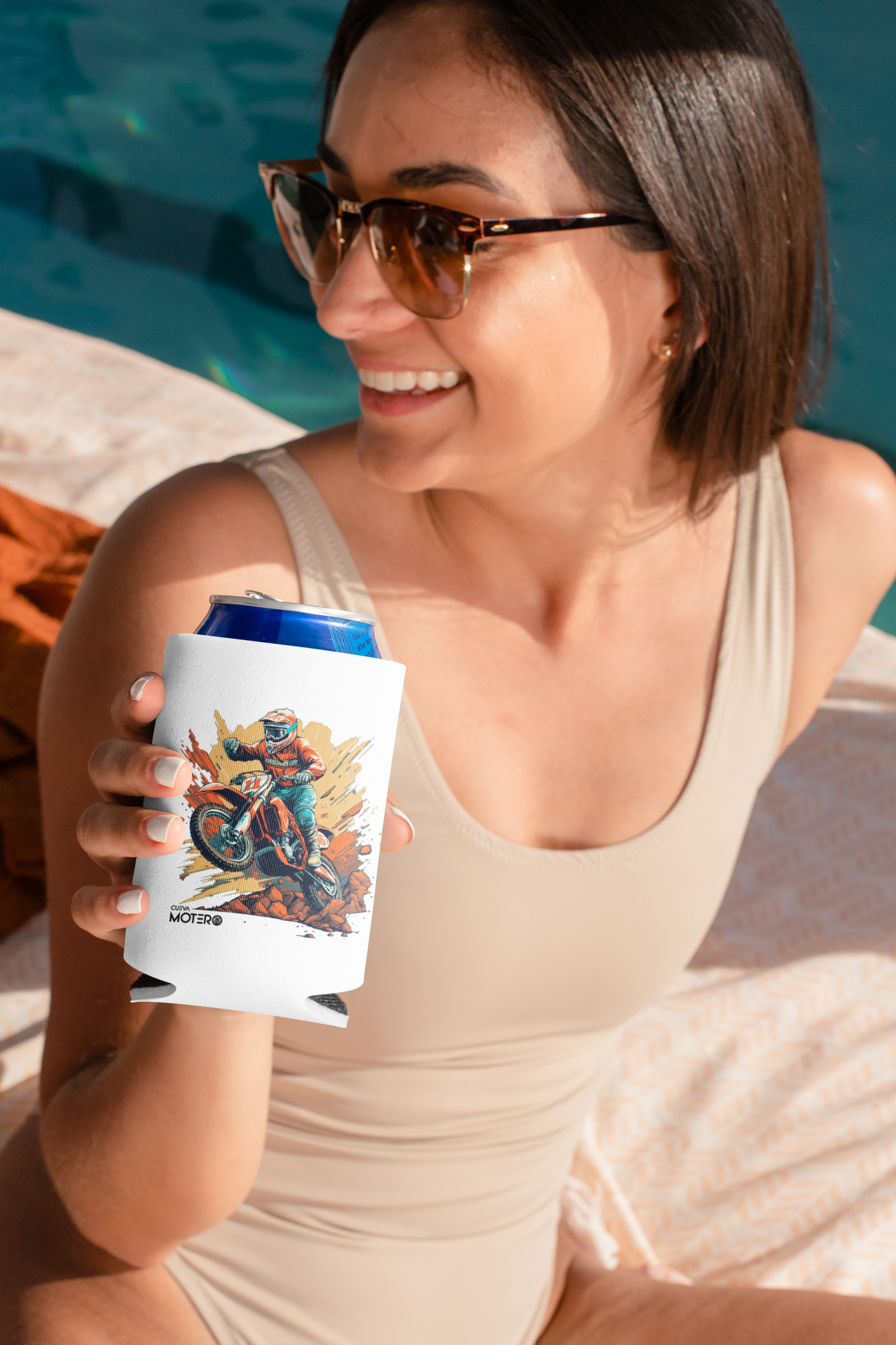 6 Coolers de neopreno Diseño 6 (Paquete con 6)