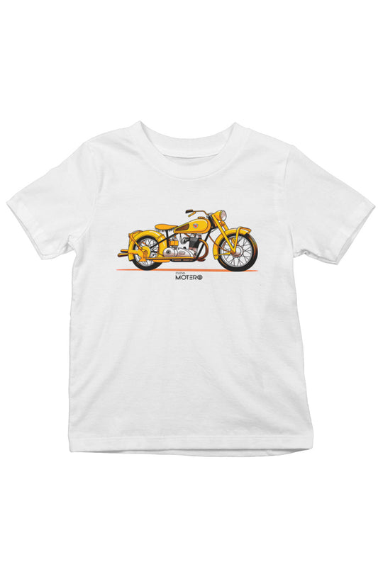 Playera poliéster blanca para niños diseño 11