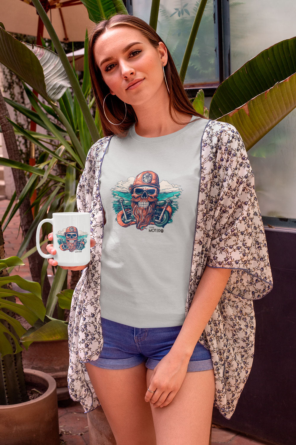 Playera algodón para mujer diseño 117