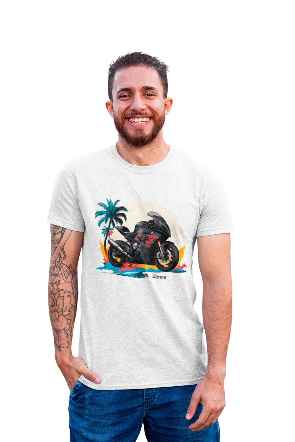 Playera de algodón para hombre diseño 119