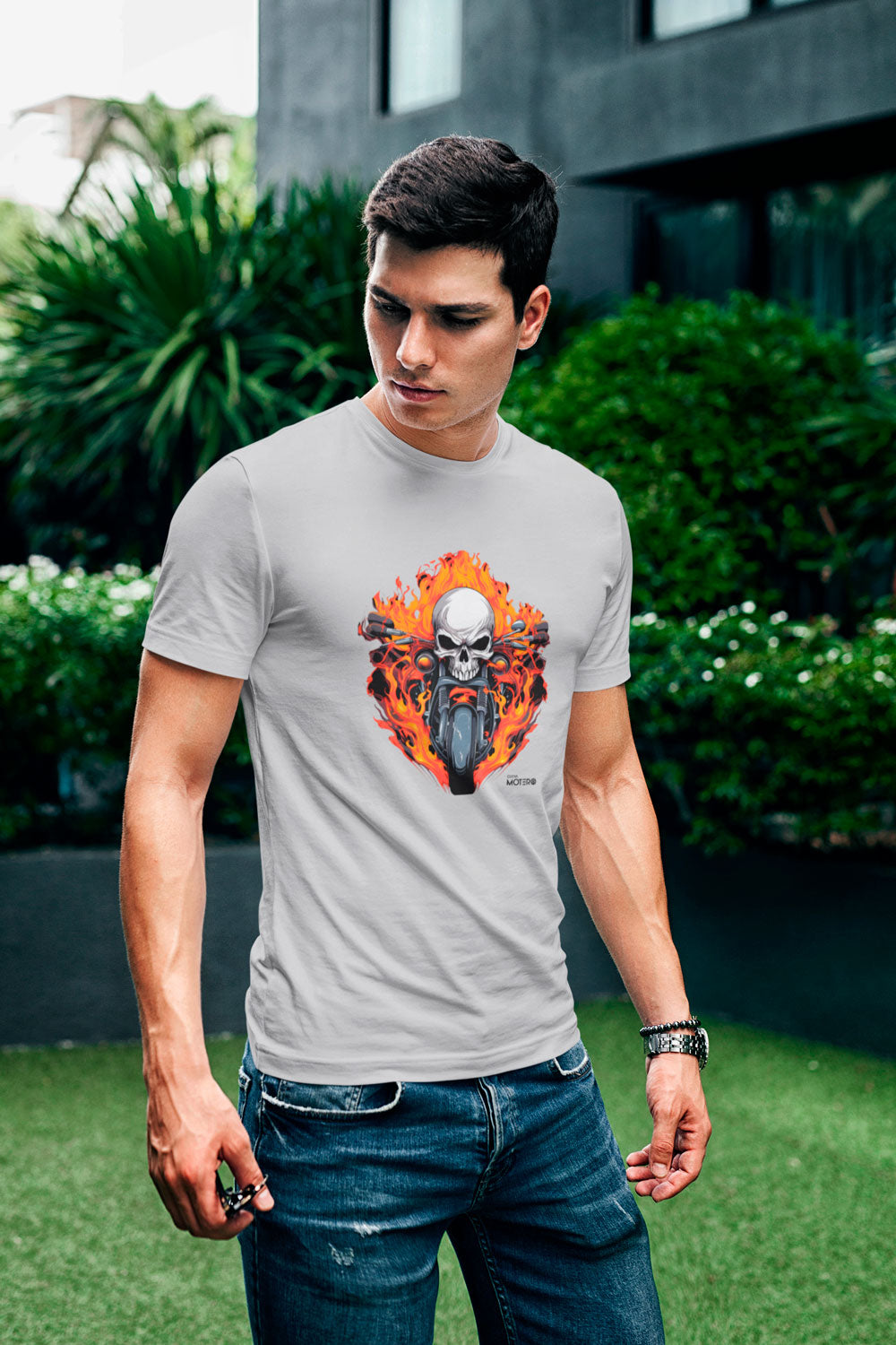 Playera de algodón para hombre diseño 122