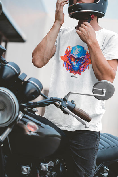 Playera de algodón para hombre diseño 123