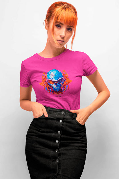 Playera algodón para mujer diseño 123