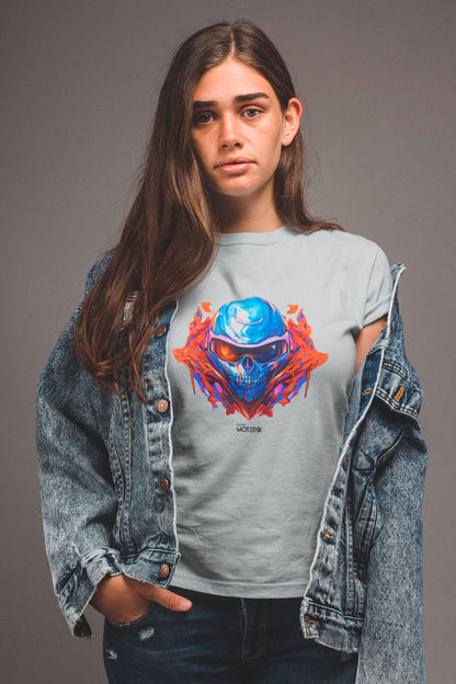 Playera algodón para mujer diseño 123