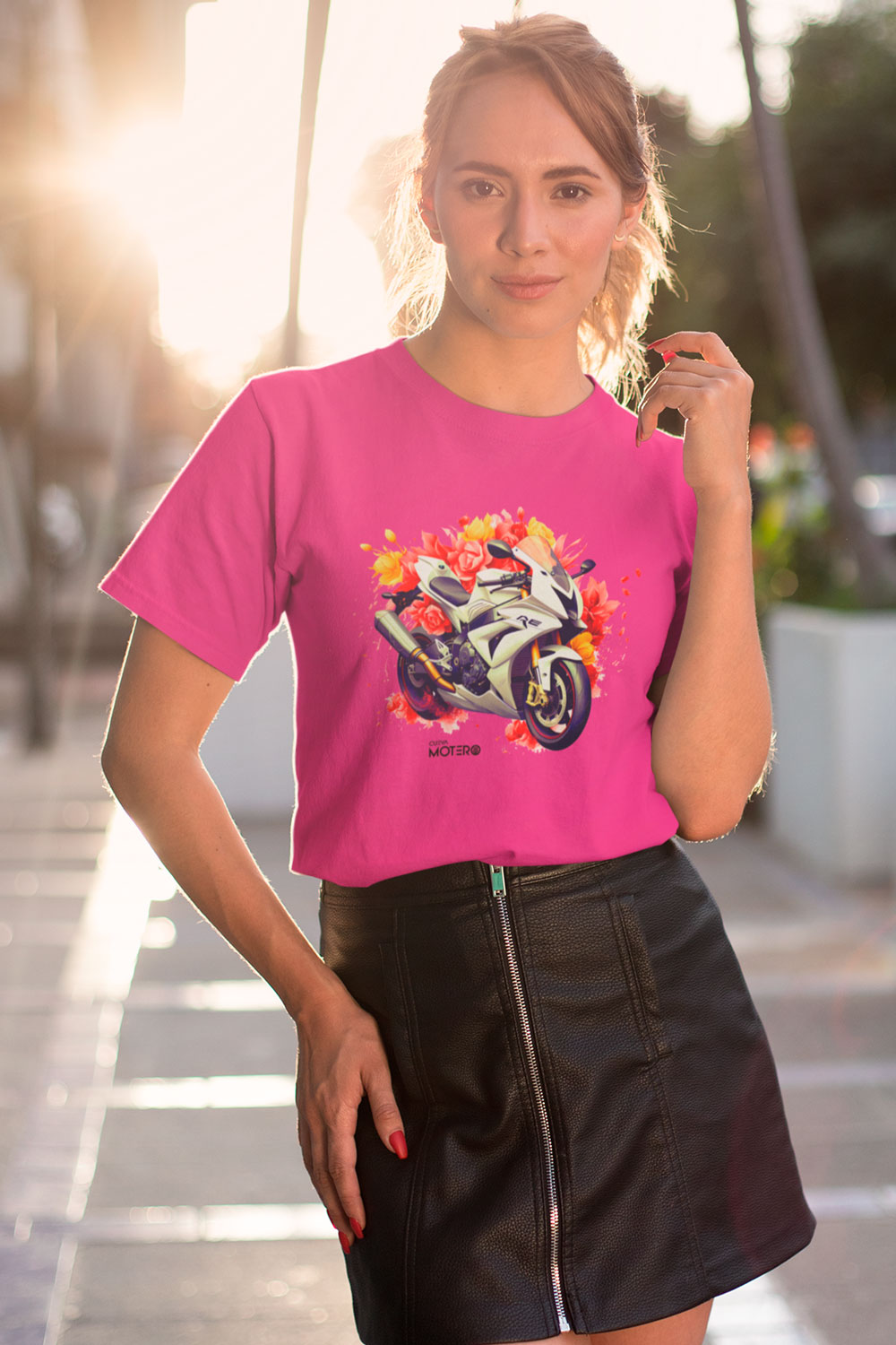 Playera algodón para mujer diseño 125