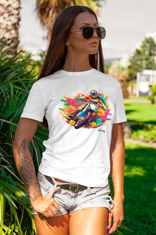 Playera algodón para mujer diseño 128