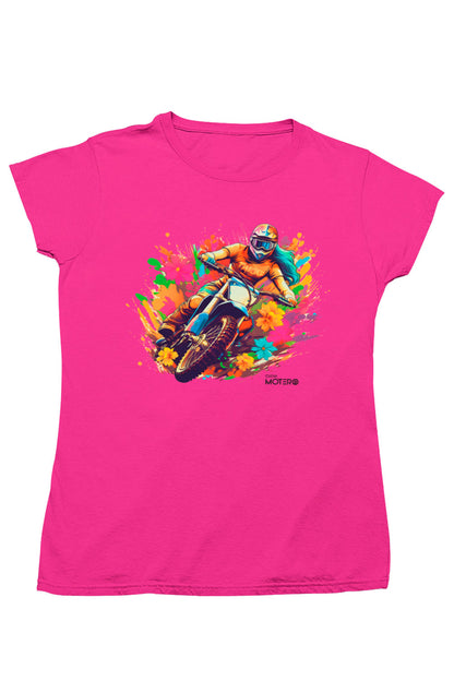 Playera algodón para mujer diseño 128