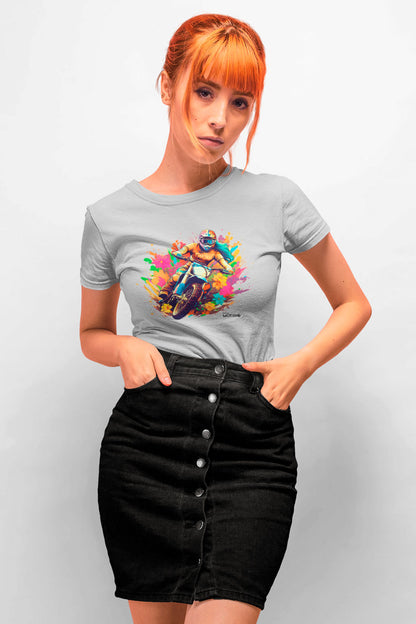 Playera algodón para mujer diseño 128