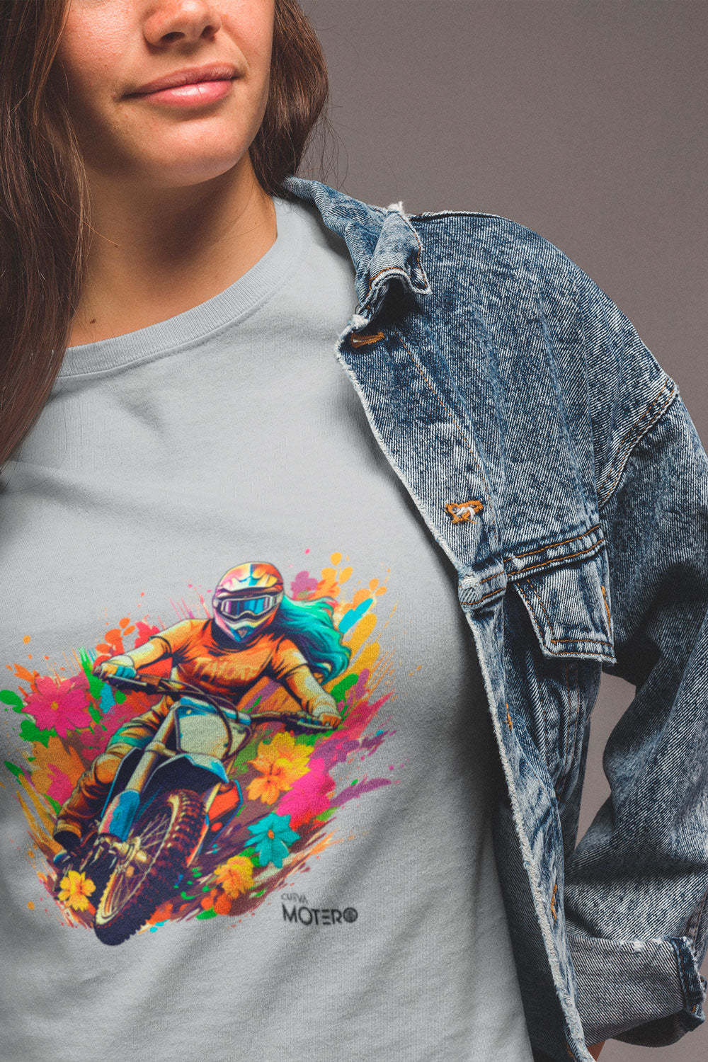 Playera algodón para mujer diseño 128