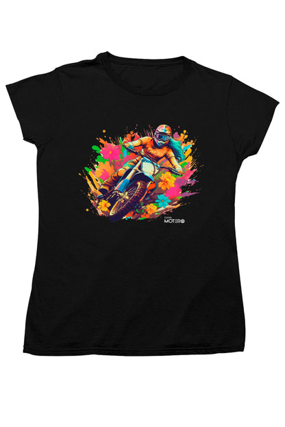 Playera algodón para mujer diseño 128