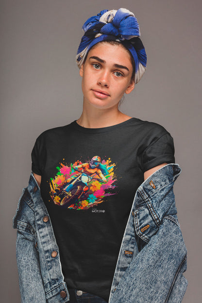 Playera algodón para mujer diseño 128