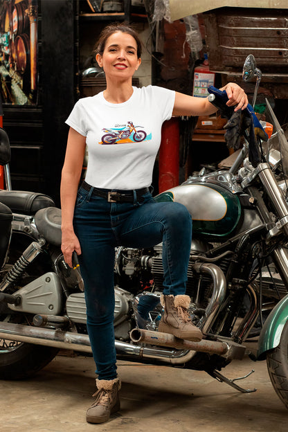 Playera algodón para mujer diseño 134