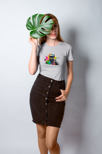 Playera algodón para mujer diseño 136