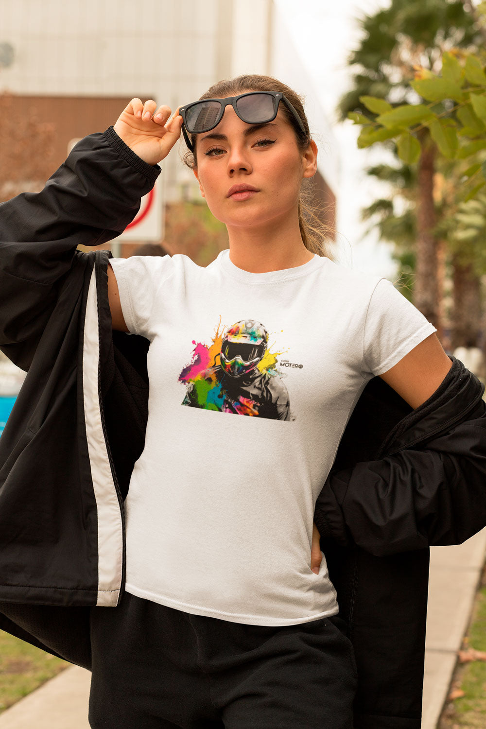 Playera algodón para mujer diseño 136