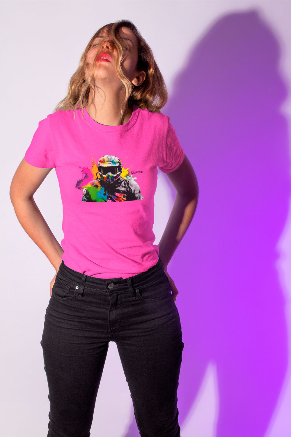 Playera algodón para mujer diseño 136