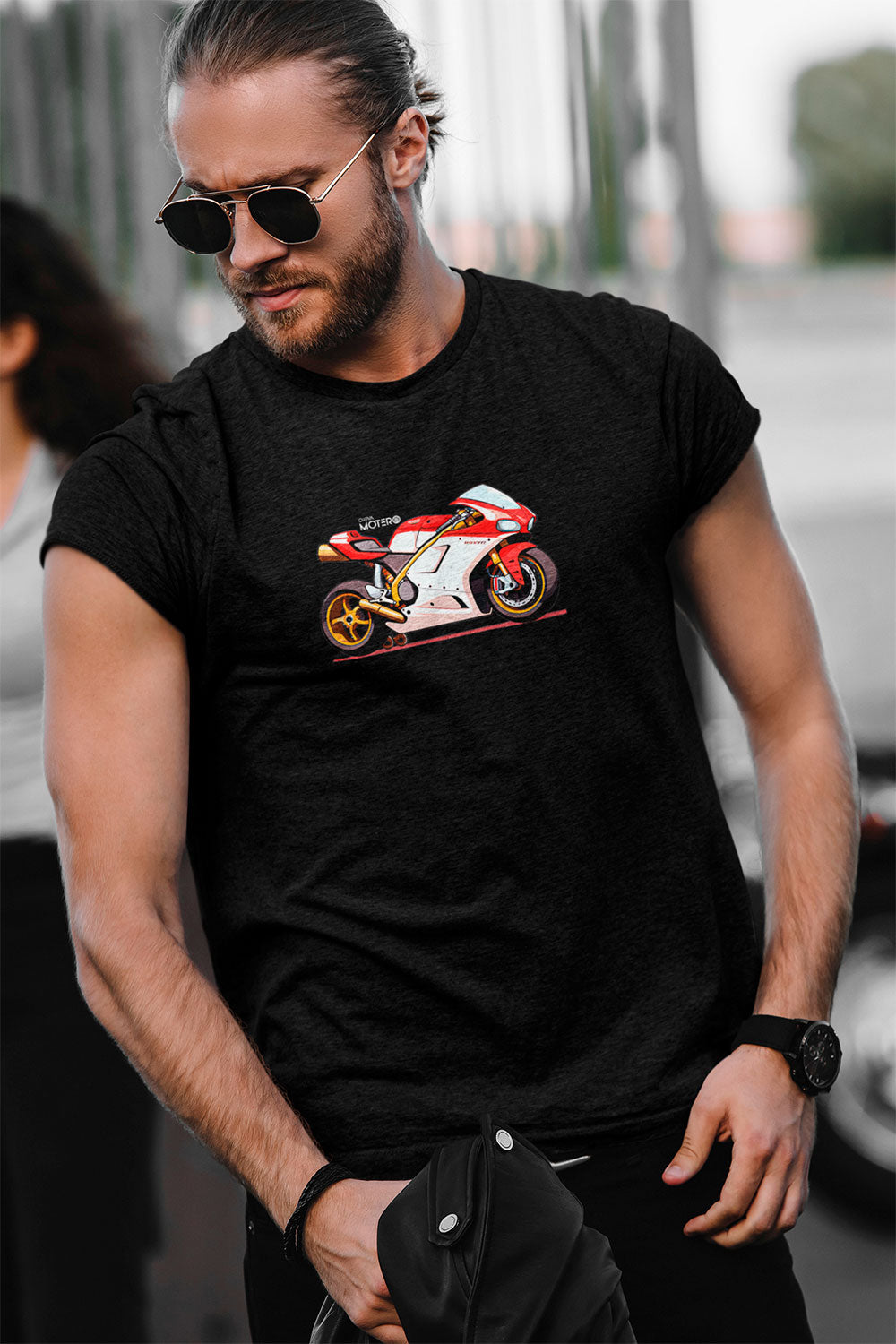 Playera de algodón para hombre diseño 149