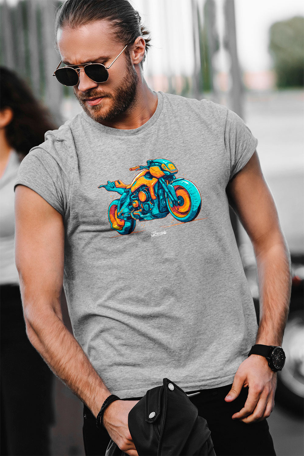 Playera de algodón para hombre diseño 156