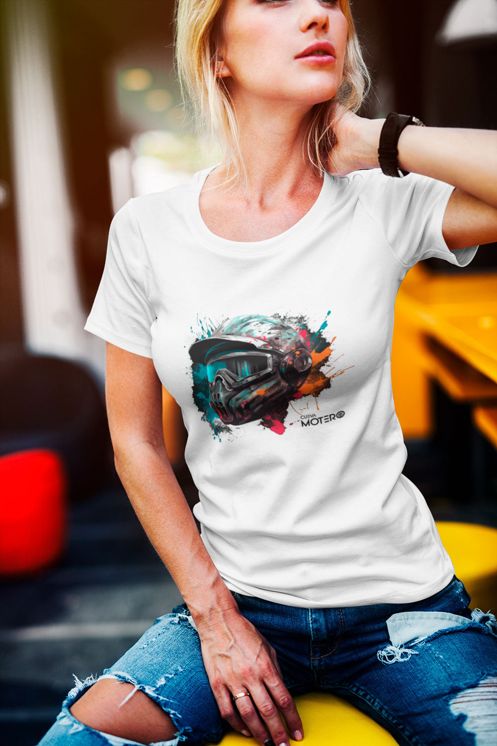 Playera algodón para mujer diseño 67