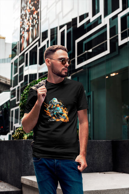 Playera de algodón para hombre diseño 13