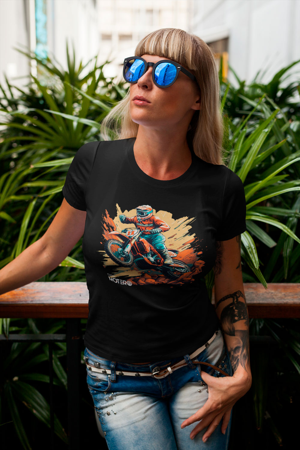 Playera algodón para mujer diseño 6