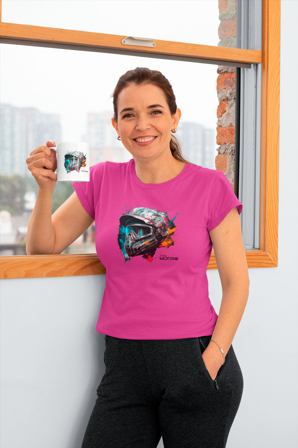 Playera algodón para mujer diseño 67